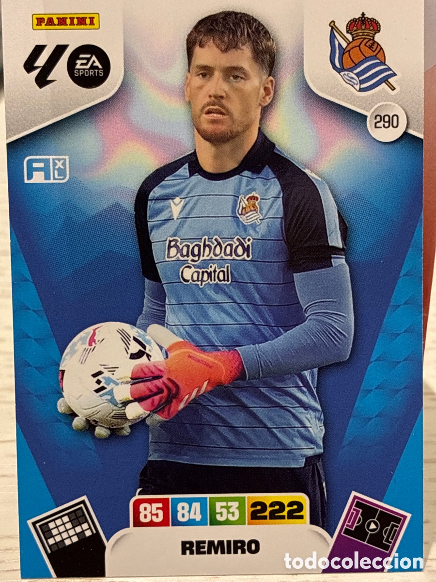 Figurine di Calcio: 290 REMIRO REAL SOCIEDAD 25 26 ADRENALYN XL 2025 2026