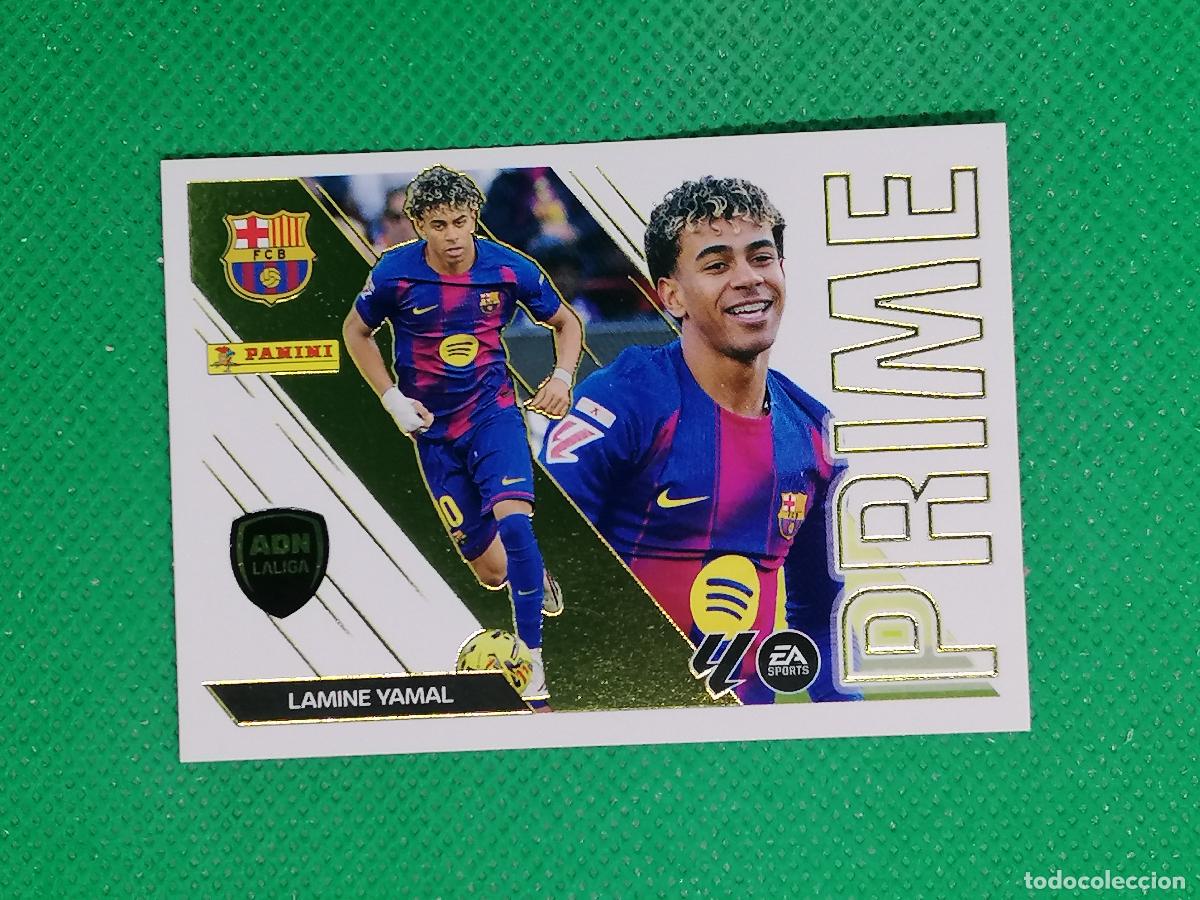 Cromos de f&uacute;tbol: 6 LAMINE YAMAL BARCELONA ADN PRIME ⚽ PANINI LIGA ESTE 26 27 2026 2027 ⚽