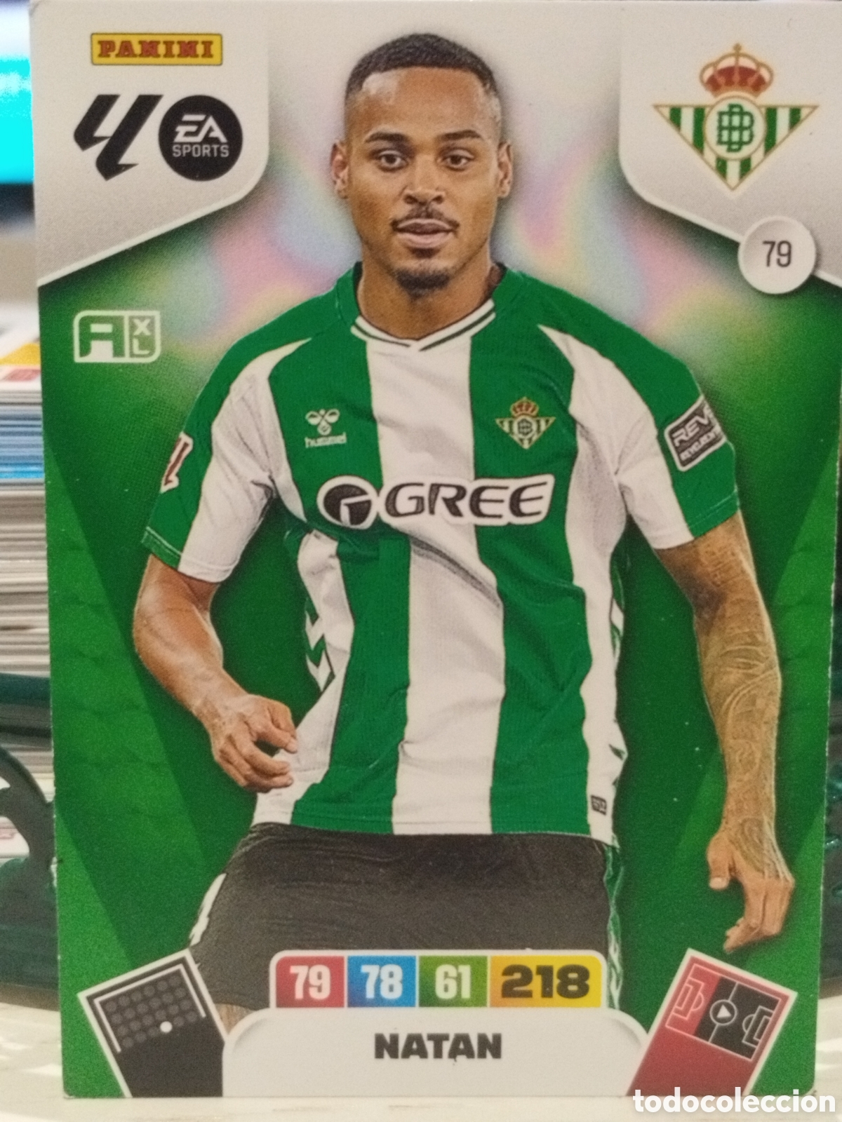 Cromos de f&uacute;tbol: 79 NATAN BETIS 25 26 ADRENALYN XL 2025 2026