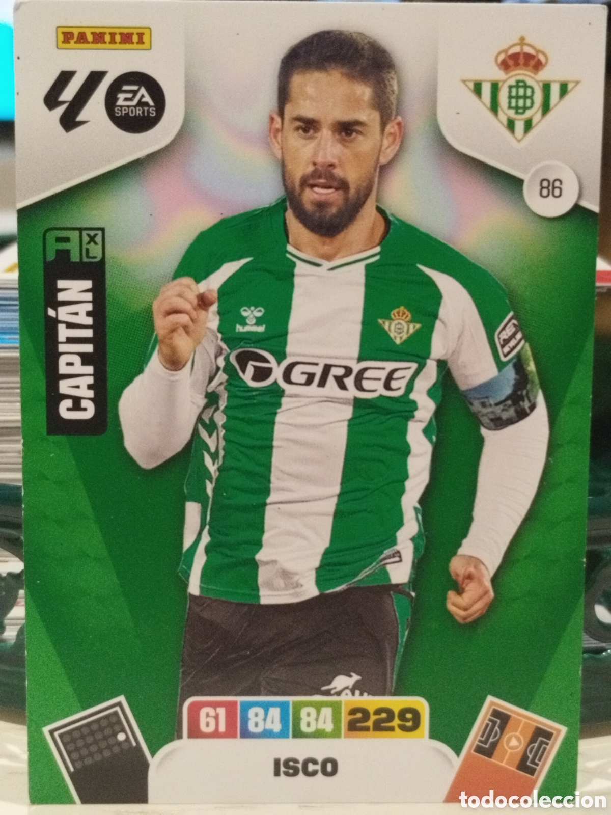 Cromos de f&uacute;tbol: 86 ISCO BETIS 25 26 ADRENALYN XL 2025 2026