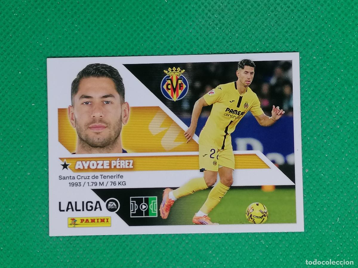 Cromos de f&uacute;tbol: 17 AYOZE VILLARREAL ⚽ PANINI LIGA ESTE 26 27 2026 2027 ⚽