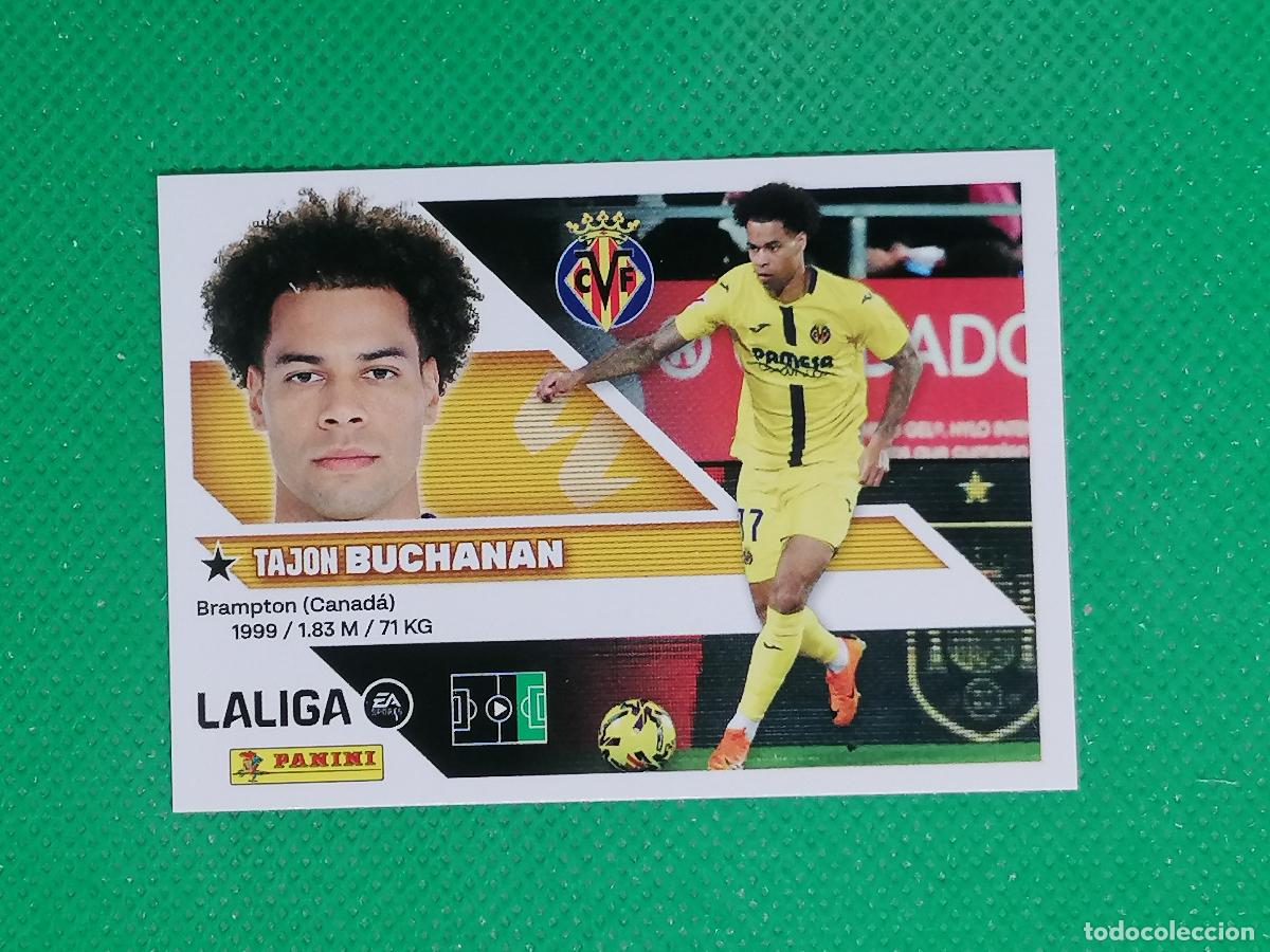 Cromos de f&uacute;tbol: 15 BUCHANAN VILLARREAL ⚽ PANINI LIGA ESTE 26 27 2026 2027 ⚽
