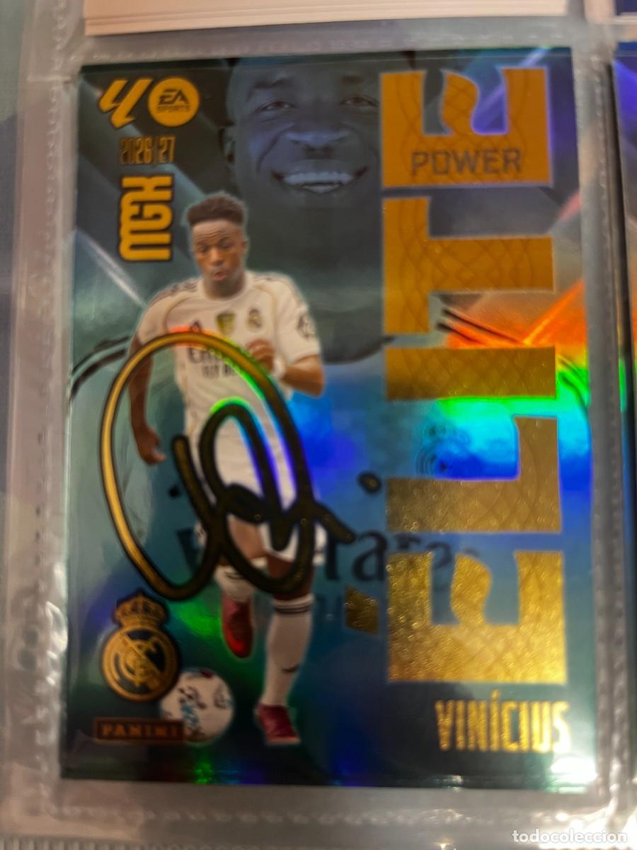 Cromos de Futebol: MEGACRACKS MGK 2026 2027 26 27 PANINI N&ordm; 18 P 18P VINICIUS REAL MADRID ELITE POWER