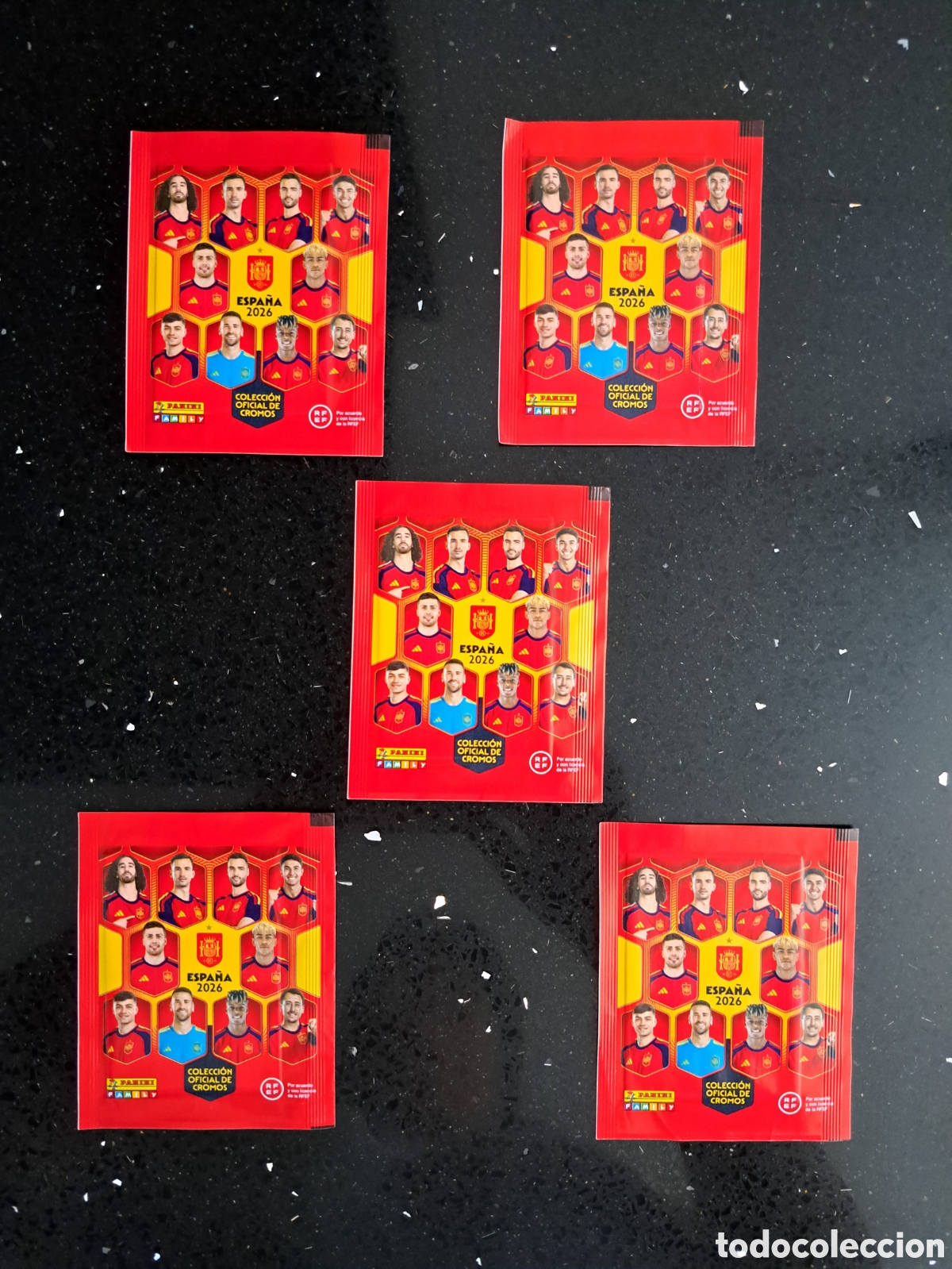 Cromos de f&uacute;tbol: Cromos Espa&ntilde;a 2026 Panini (Sin Abrir)