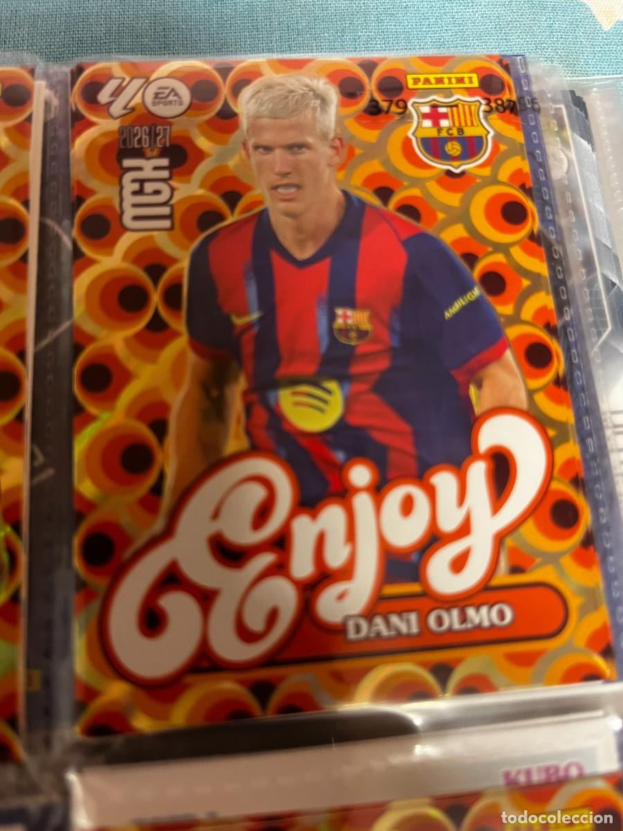 Cromos de f&uacute;tbol: MEGACRACKS MGK 2026 2027 26 27 PANINI N&ordm; 381 DANI OLMO BARCELONA ENJOY