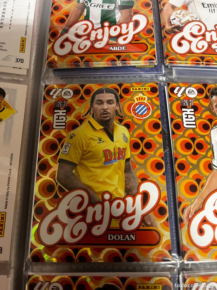 Cromos de f&uacute;tbol: MEGACRACKS MGK 2026 2027 26 27 PANINI N&ordm; 382 DOLAN RCD ESPANYOL ESPA&Ntilde;OL ENJOY