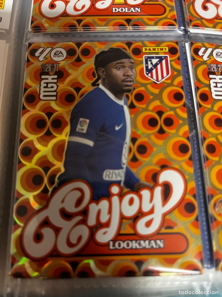 Cromos de f&uacute;tbol: MEGACRACKS MGK 2026 2027 26 27 PANINI N&ordm; 385 LOOKMAN ATLETICO DE MADRID ENJOY