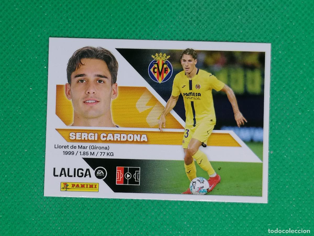 Cromos de f&uacute;tbol: 10 SERGI CARDONA VILLARREAL ⚽ PANINI LIGA ESTE 26 27 2026 2027 ⚽