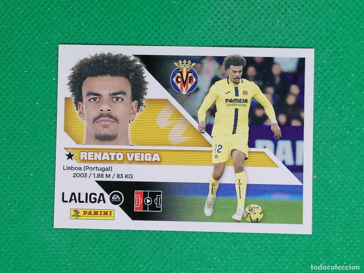 Cromos de f&uacute;tbol: 9 RENATO VEIGA VILLARREAL ⚽ PANINI LIGA ESTE 26 27 2026 2027 ⚽