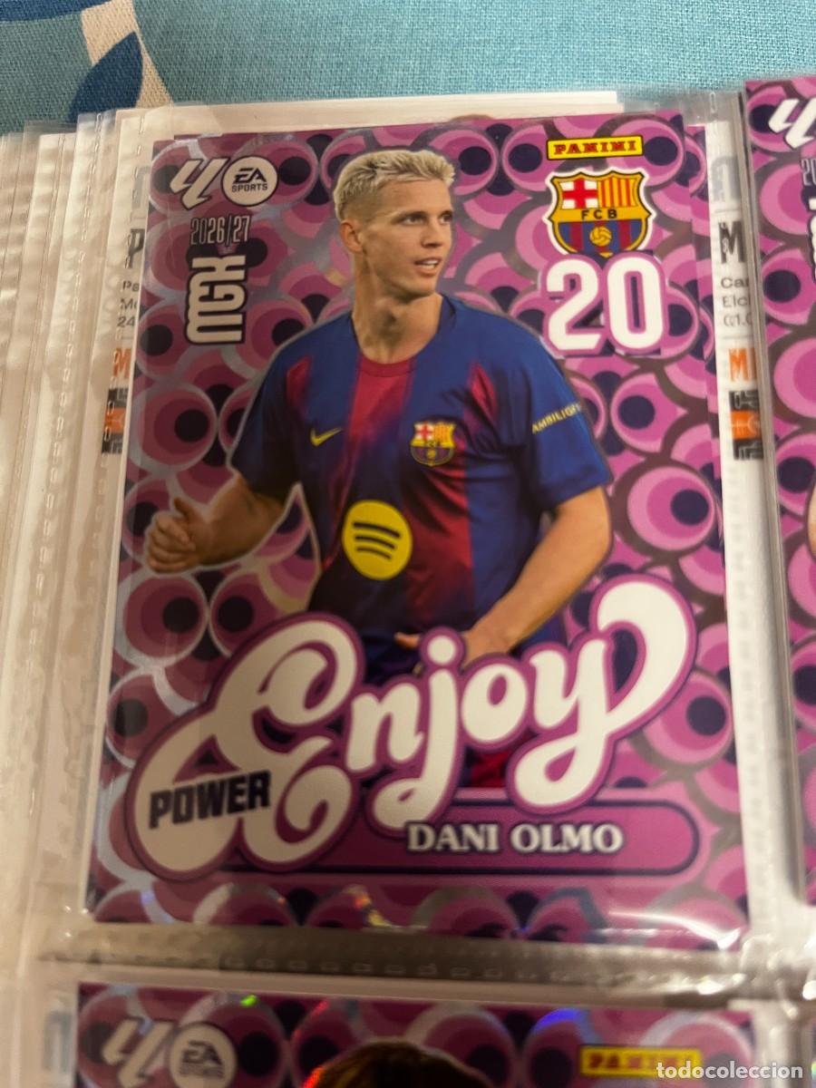 Cromos de f&uacute;tbol: MEGACRACKS MGK 2026 2027 26 27 PANINI N&ordm; N&ordm; P 381 P381 DANI OLMO BARCELONA ENJOY POWER