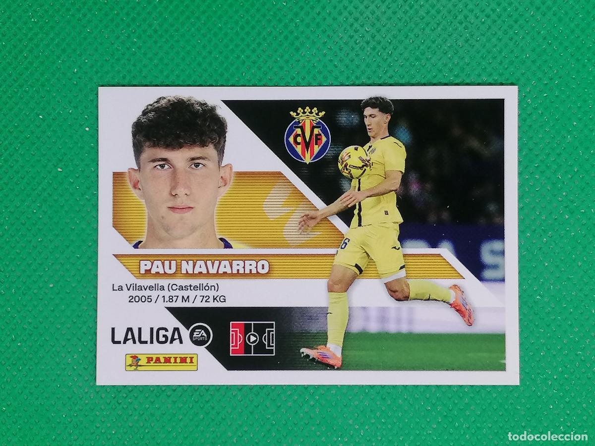 Cromos de f&uacute;tbol: 6 A 6A PAU NAVARRO VILLARREAL ⚽ PANINI LIGA ESTE 26 27 2026 2027 ⚽