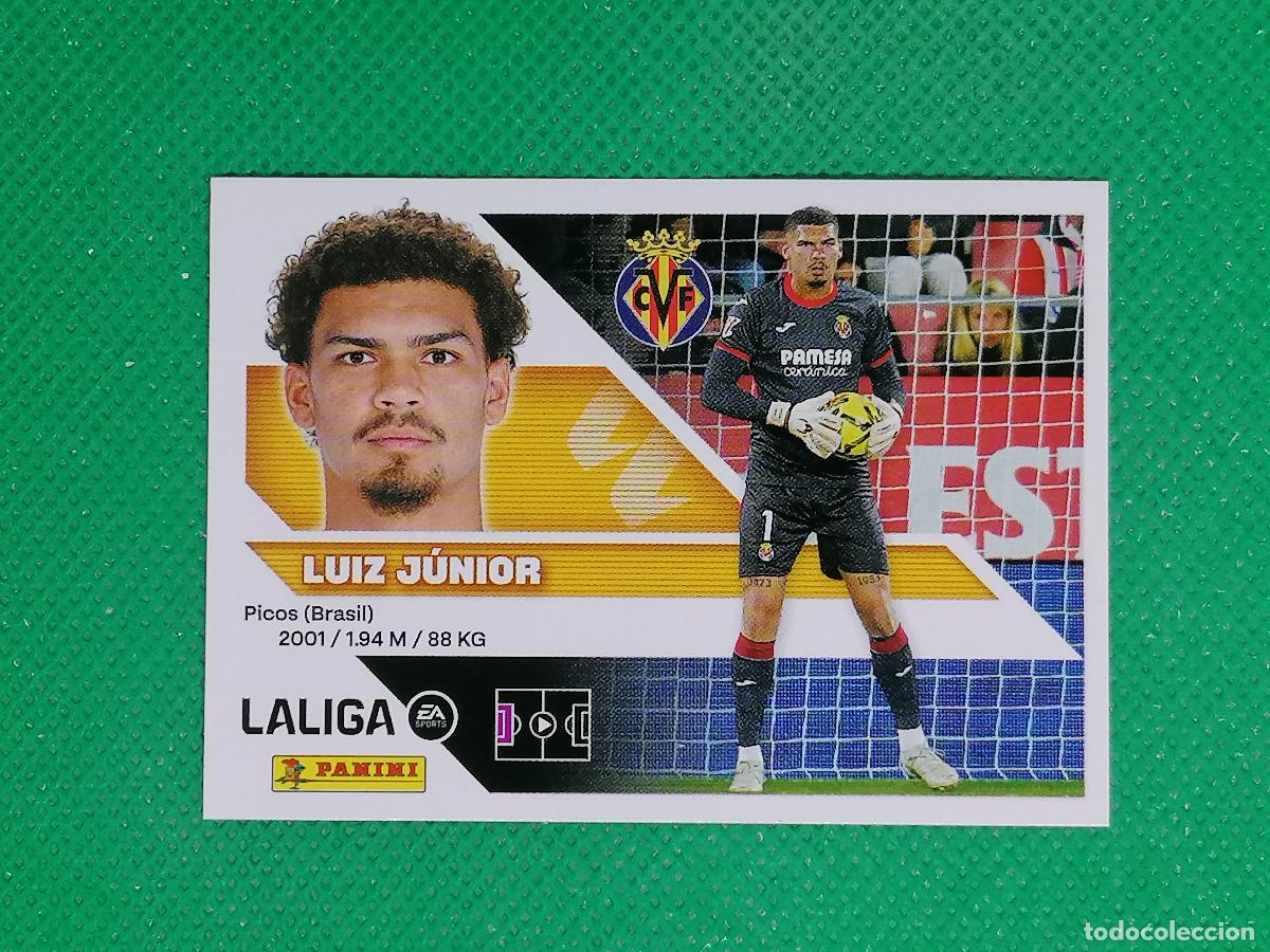 Cromos de f&uacute;tbol: 3 LUIZ JUNIOR VILLARREAL ⚽ PANINI LIGA ESTE 26 27 2026 2027 ⚽