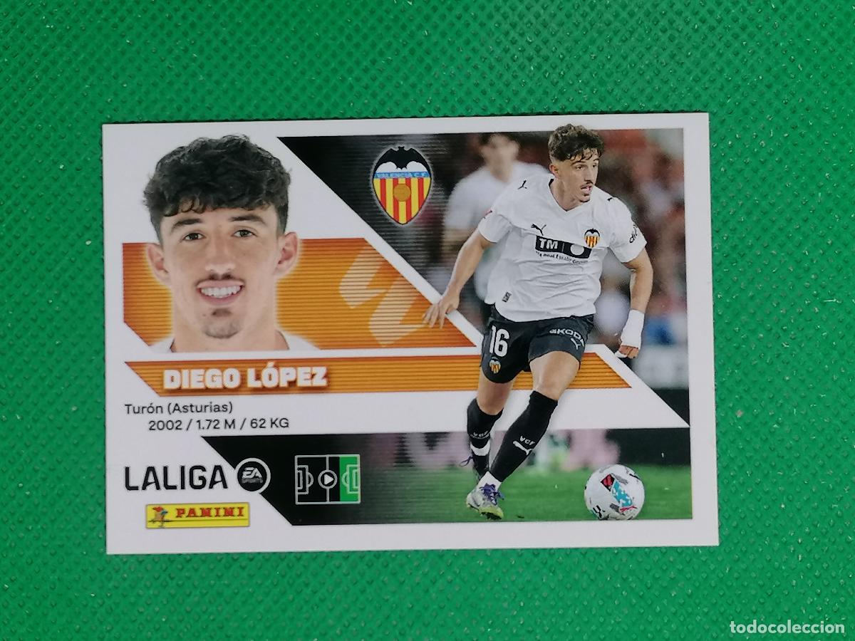 Cromos de f&uacute;tbol: 18 DIEGO LOPEZ VALENCIA ⚽ PANINI LIGA ESTE 26 27 2026 2027 ⚽