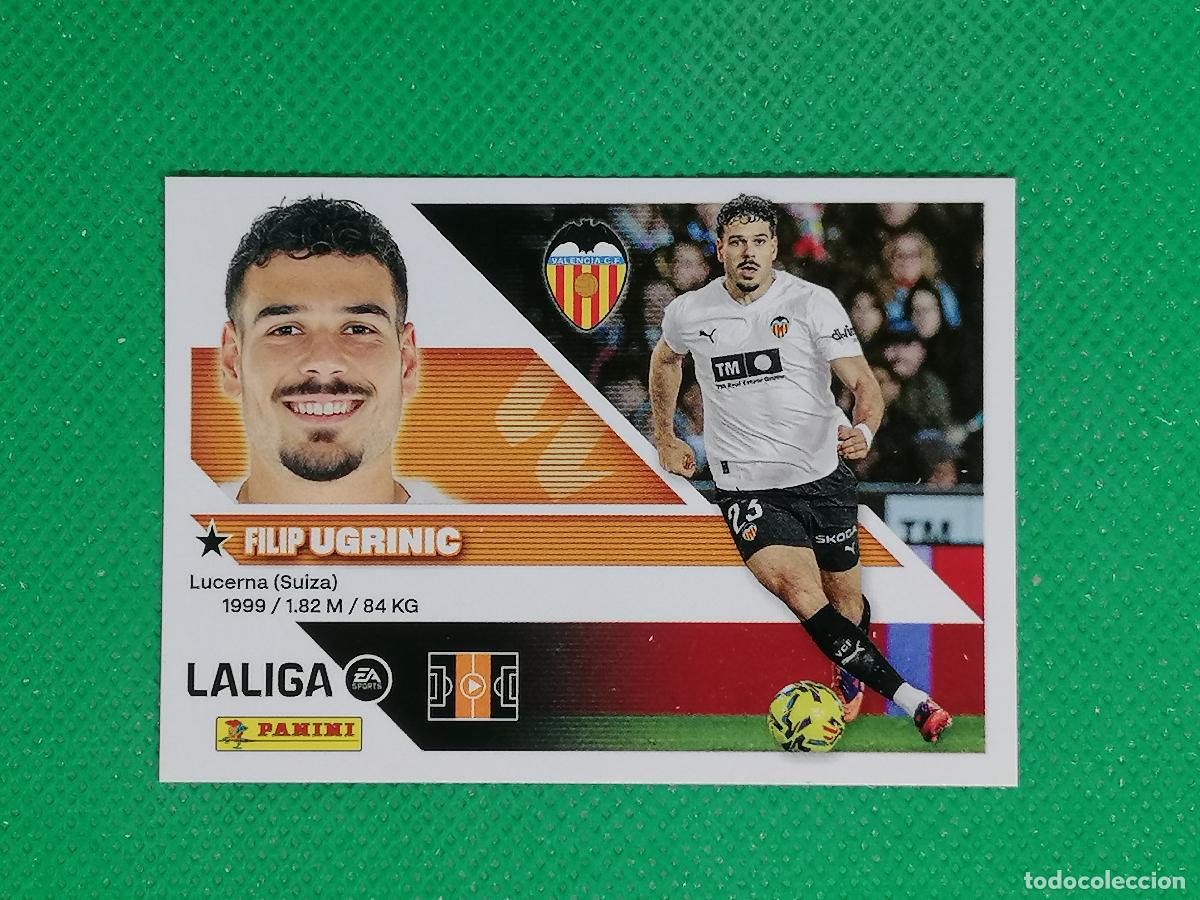 Cromos de f&uacute;tbol: 15 UGRINIC VALENCIA ⚽ PANINI LIGA ESTE 26 27 2026 2027 ⚽