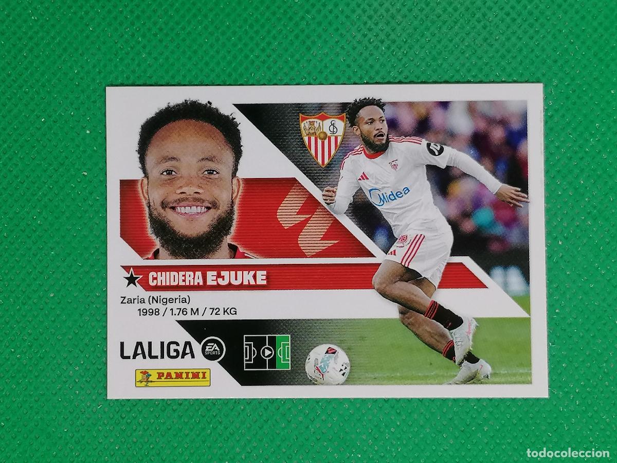 Cartes &agrave; collectionner de Football: 18 EJUKE SEVILLA ⚽ PANINI LIGA ESTE 26 27 2026 2027 ⚽