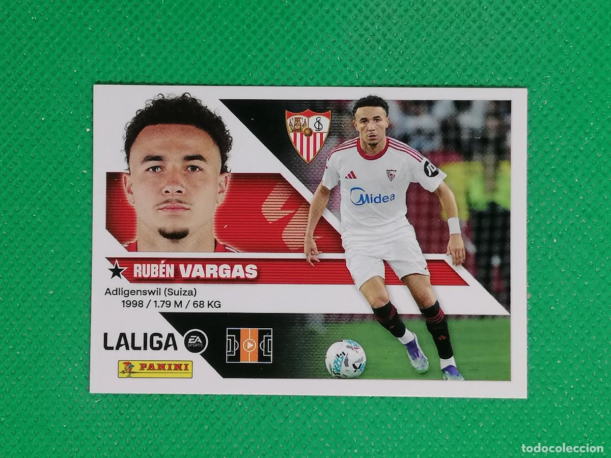 Cromos de f&uacute;tbol: 15 VARGAS SEVILLA ⚽ PANINI LIGA ESTE 26 27 2026 2027 ⚽