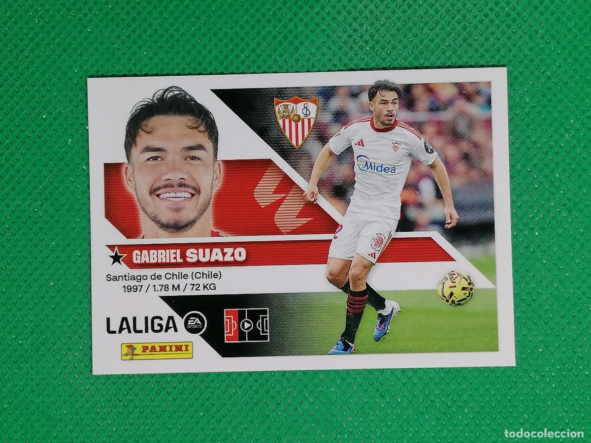 Cromos de f&uacute;tbol: 10 SUAZO SEVILLA ⚽ PANINI LIGA ESTE 26 27 2026 2027 ⚽