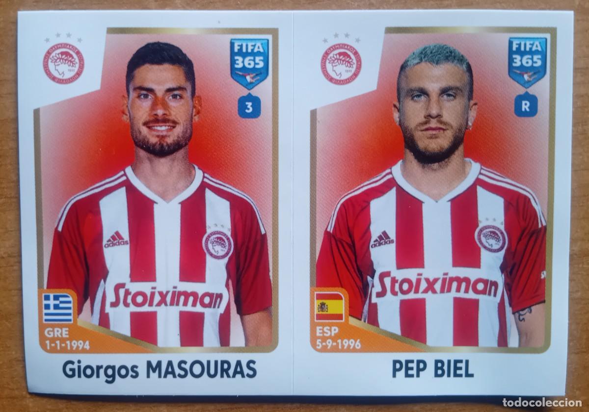 Cromos de f&uacute;tbol: Figurina Panini 2022-23 Cromo Fifa 365 2023 Masouras Pep Biel Olympiacos n 271