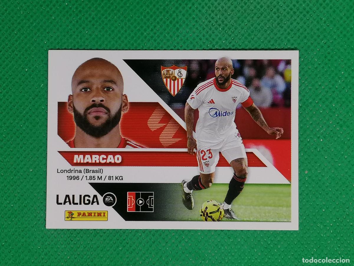 Cromos de f&uacute;tbol: 9 B 9B MARCAO SEVILLA ⚽ PANINI LIGA ESTE 26 27 2026 2027 ⚽