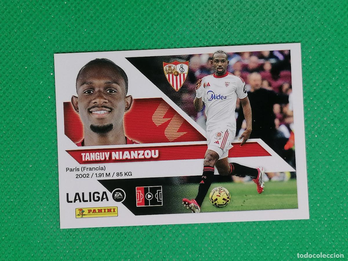 Cromos de f&uacute;tbol: 8 NIANZOU SEVILLA ⚽ PANINI LIGA ESTE 26 27 2026 2027 ⚽