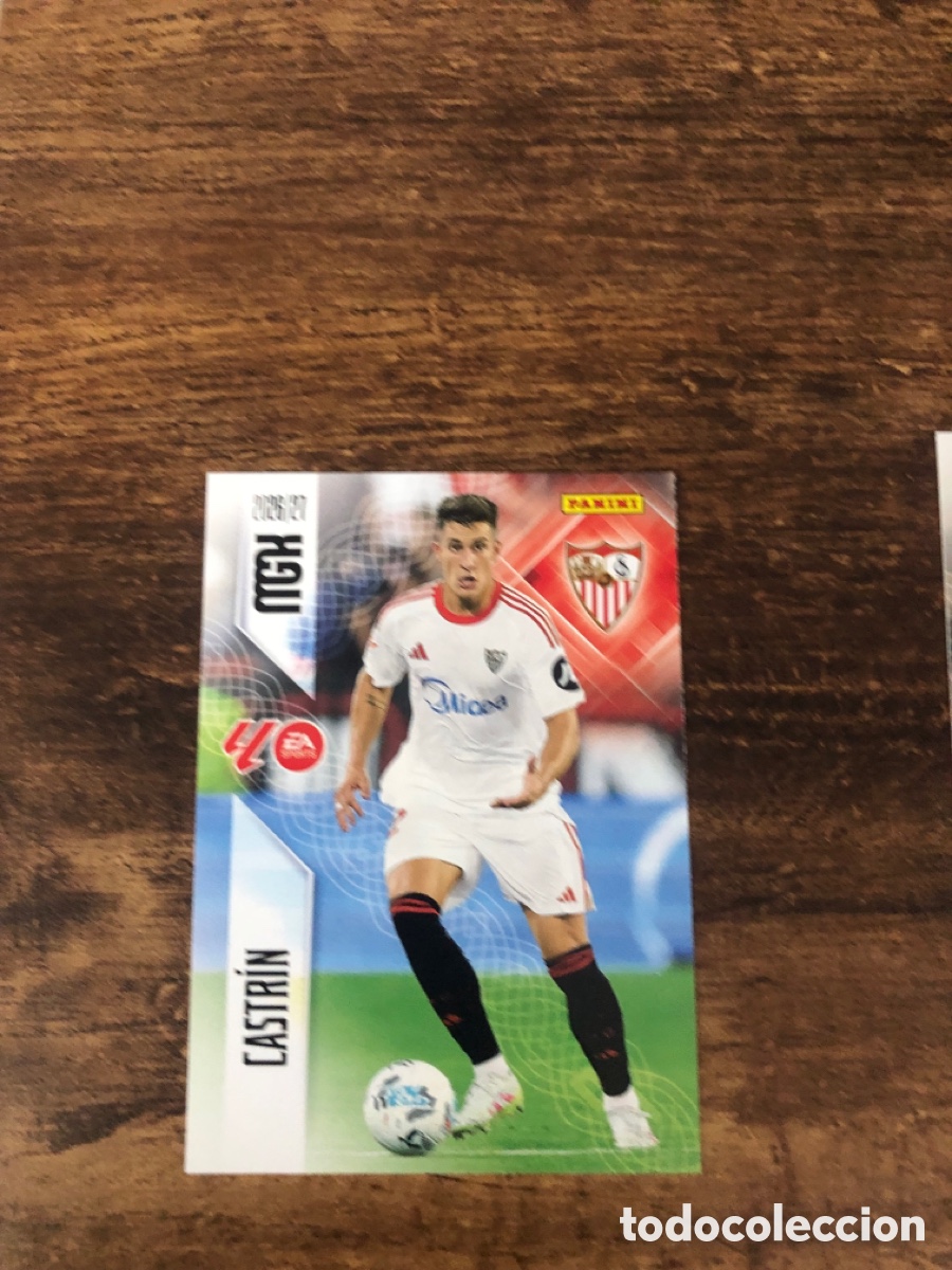 Cromos de f&uacute;tbol: Megacracks 2026 2027 castrin 332 Sevilla