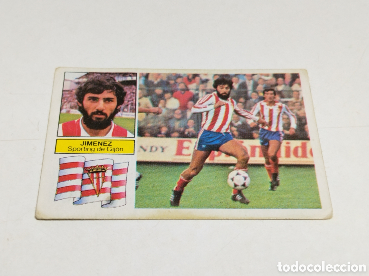 Cromos de f&uacute;tbol: Cromo Futbol Liga 82/82 , Ediciones ESTE , Jimenez
