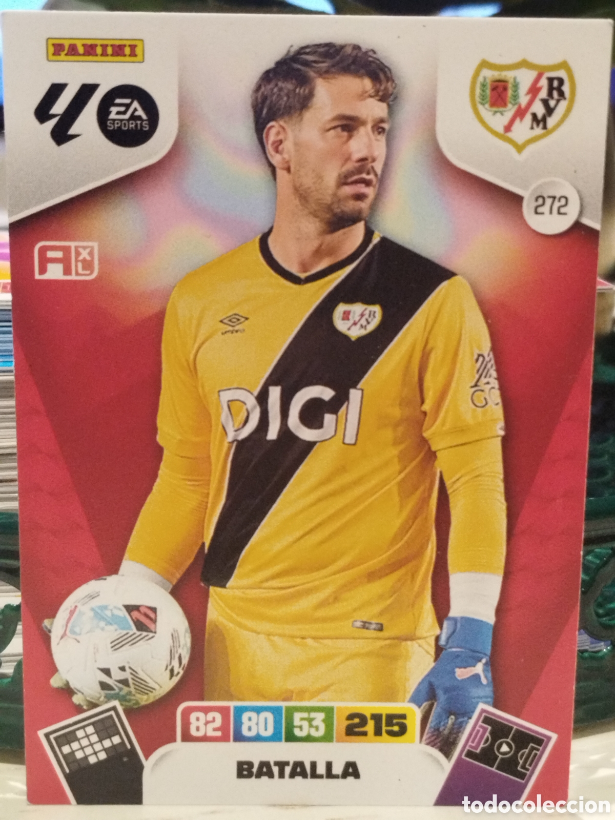 Cromos de f&uacute;tbol: 272 BATALLA VALLECANO 25 26 ADRENALYN XL 2025 2026