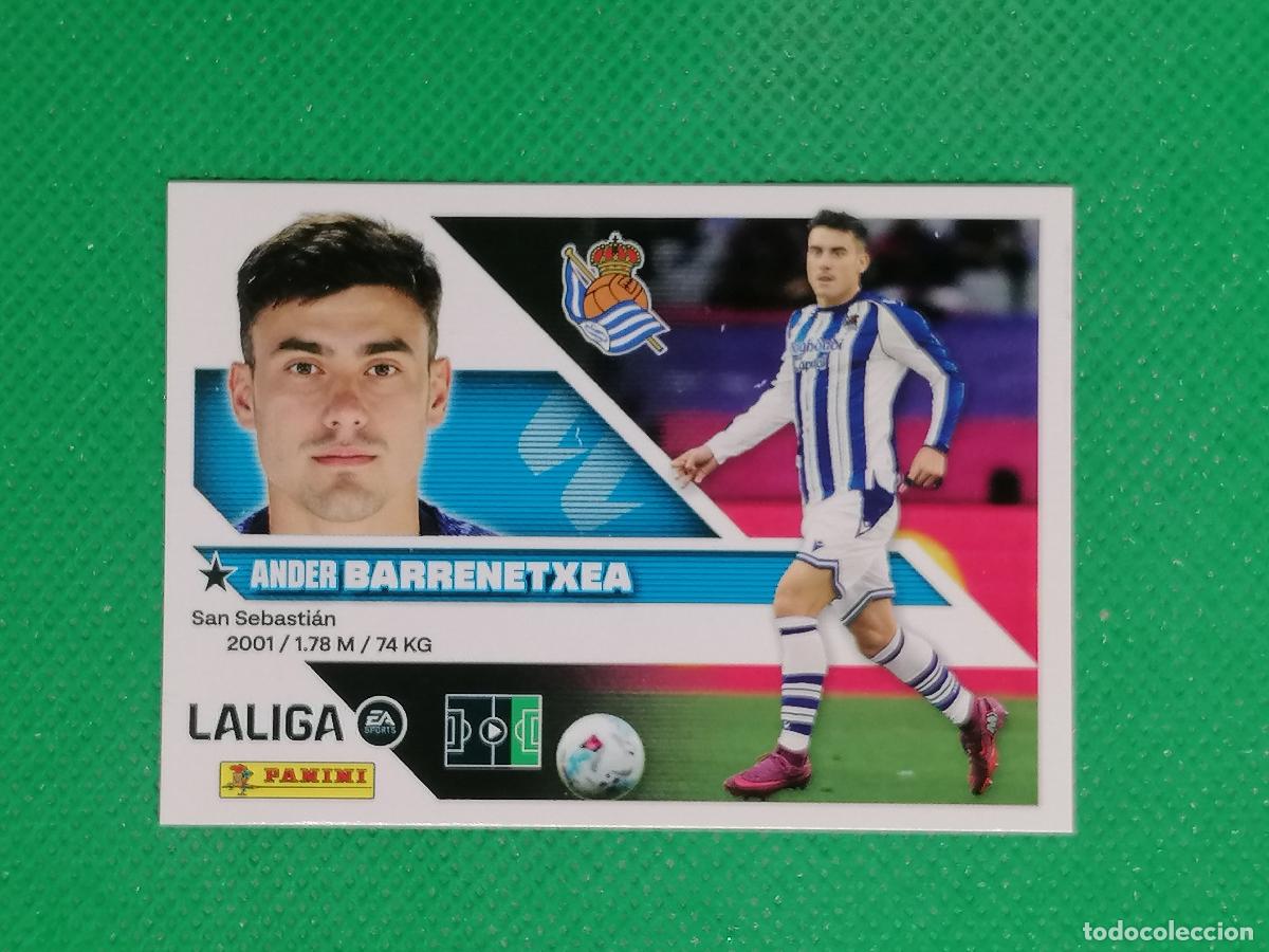 Cromos de f&uacute;tbol: 16 BARRENETXEA REAL SOCIEDAD ⚽ PANINI LIGA ESTE 26 27 2026 2027 ⚽