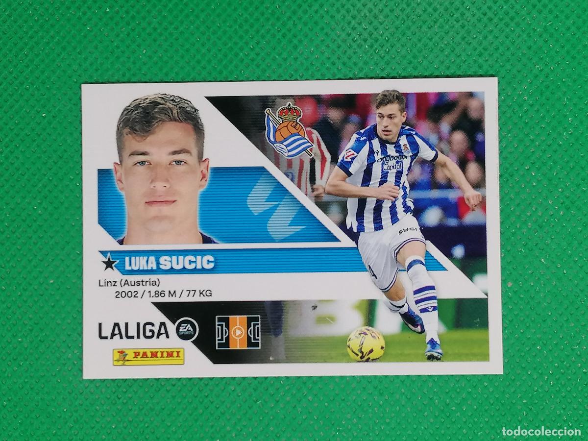 Cromos de f&uacute;tbol: 15 SUCIC REAL SOCIEDAD ⚽ PANINI LIGA ESTE 26 27 2026 2027 ⚽