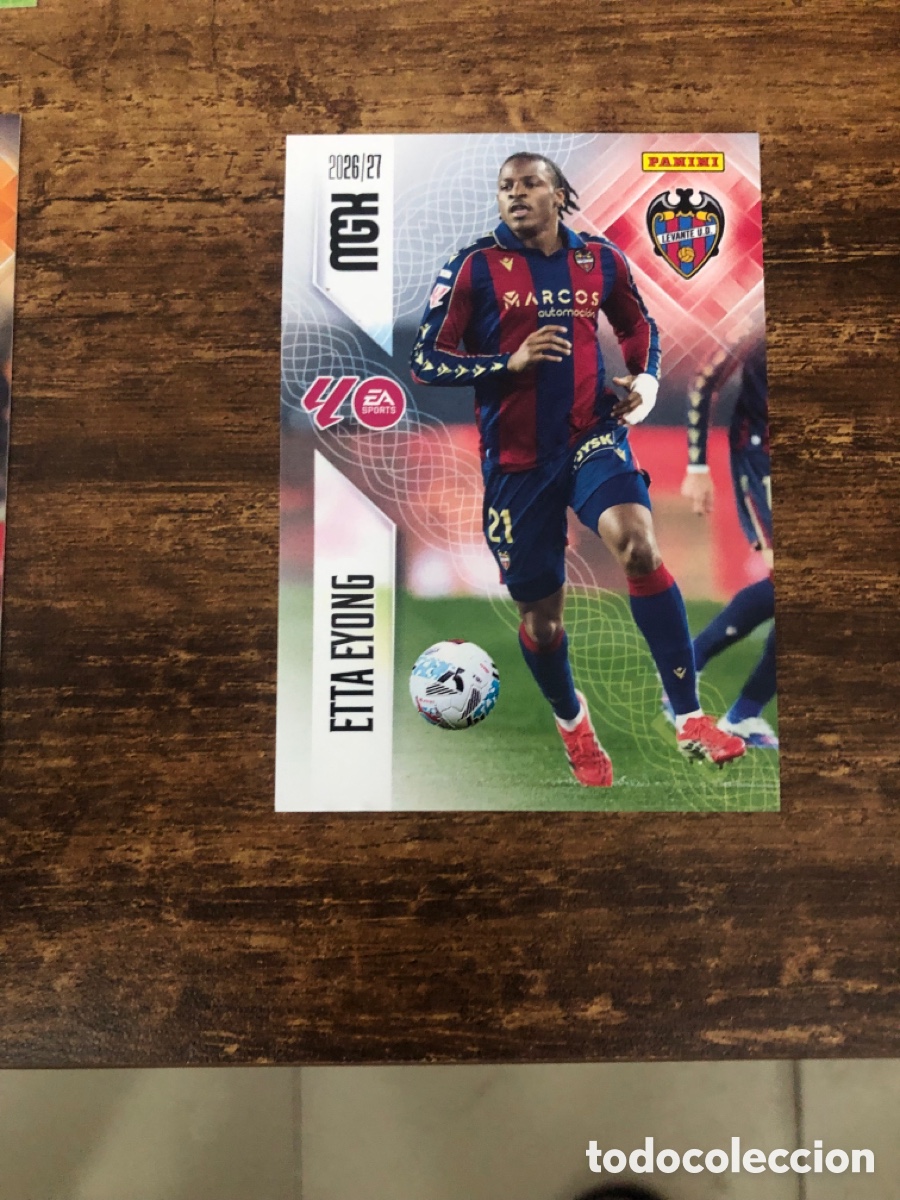 Cromos de f&uacute;tbol: Megacracks 2026 2027 etta eyong 216 Levnate