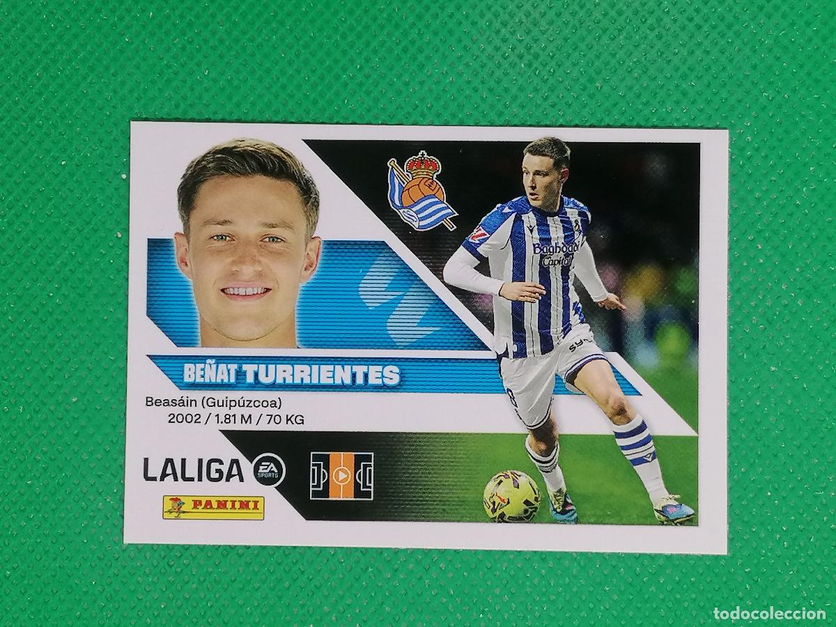 Cromos de f&uacute;tbol: 12 TURRIENTES REAL SOCIEDAD ⚽ PANINI LIGA ESTE 26 27 2026 2027 ⚽