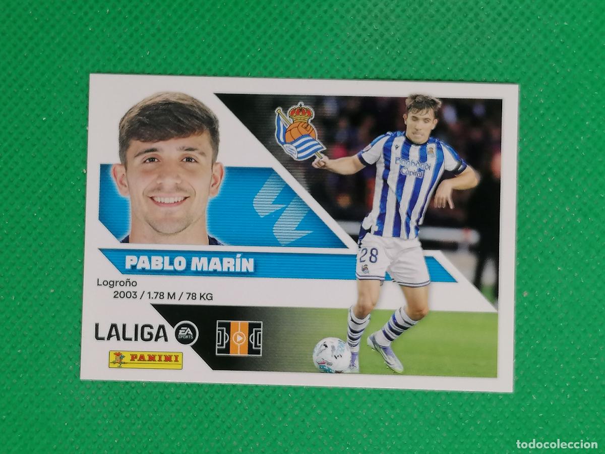 Cromos de f&uacute;tbol: 11 PABLO MARIN REAL SOCIEDAD ⚽ PANINI LIGA ESTE 26 27 2026 2027 ⚽