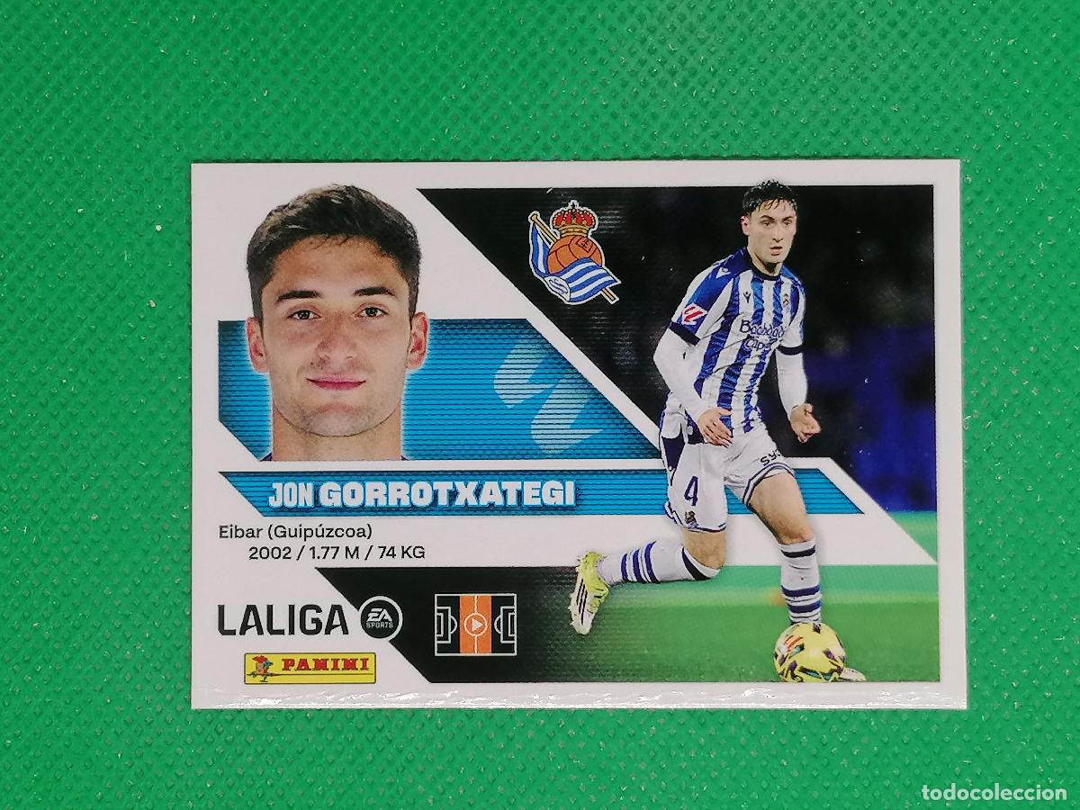 Cromos de f&uacute;tbol: 10 GORROTXATEGI REAL SOCIEDAD ⚽ PANINI LIGA ESTE 26 27 2026 2027 ⚽