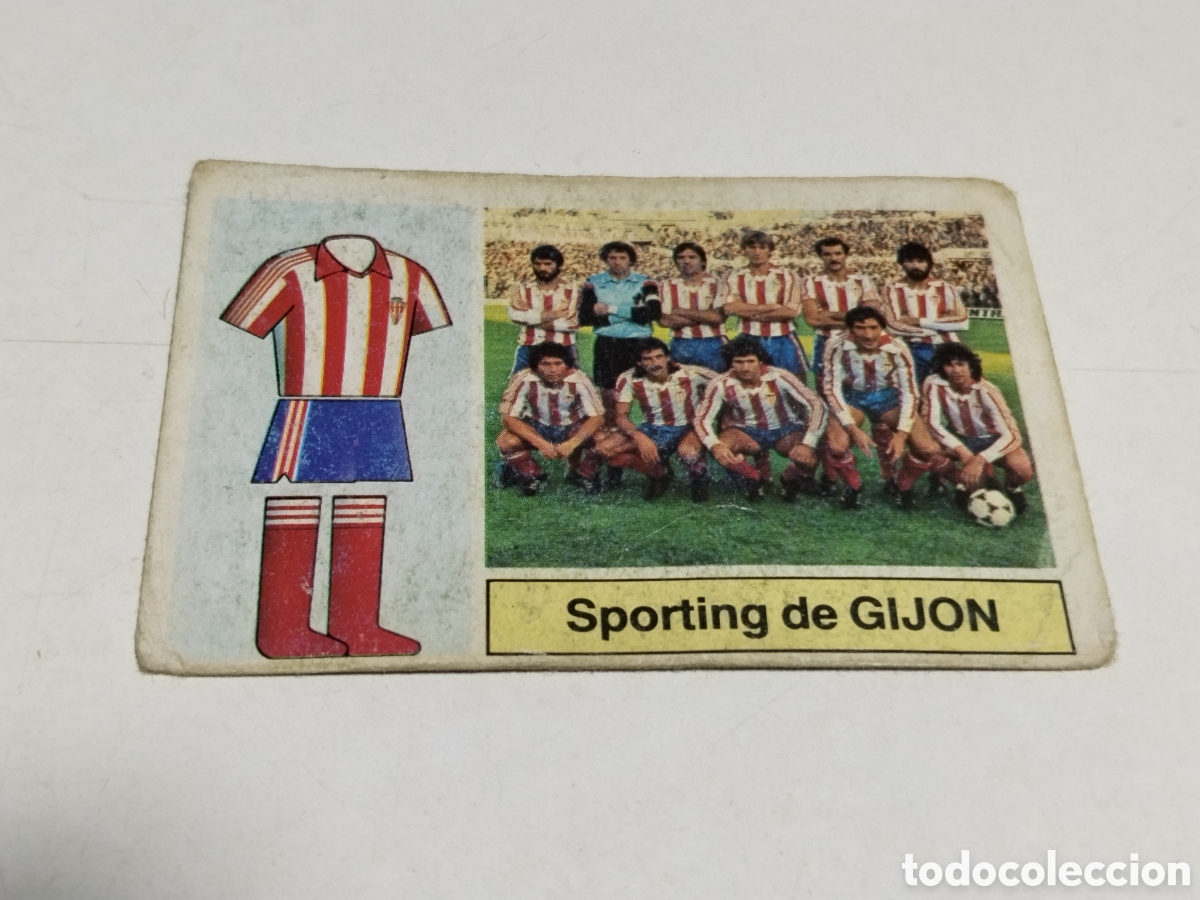 Cromos de Futebol: Cromo Futbol Liga 82/82 , Ediciones ESTE , Sporting de Gijon
