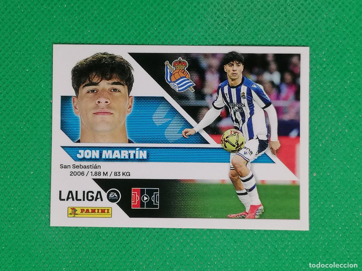 Cromos de Futebol: 7 JON MARTIN REAL SOCIEDAD ⚽ PANINI LIGA ESTE 26 27 2026 2027 ⚽