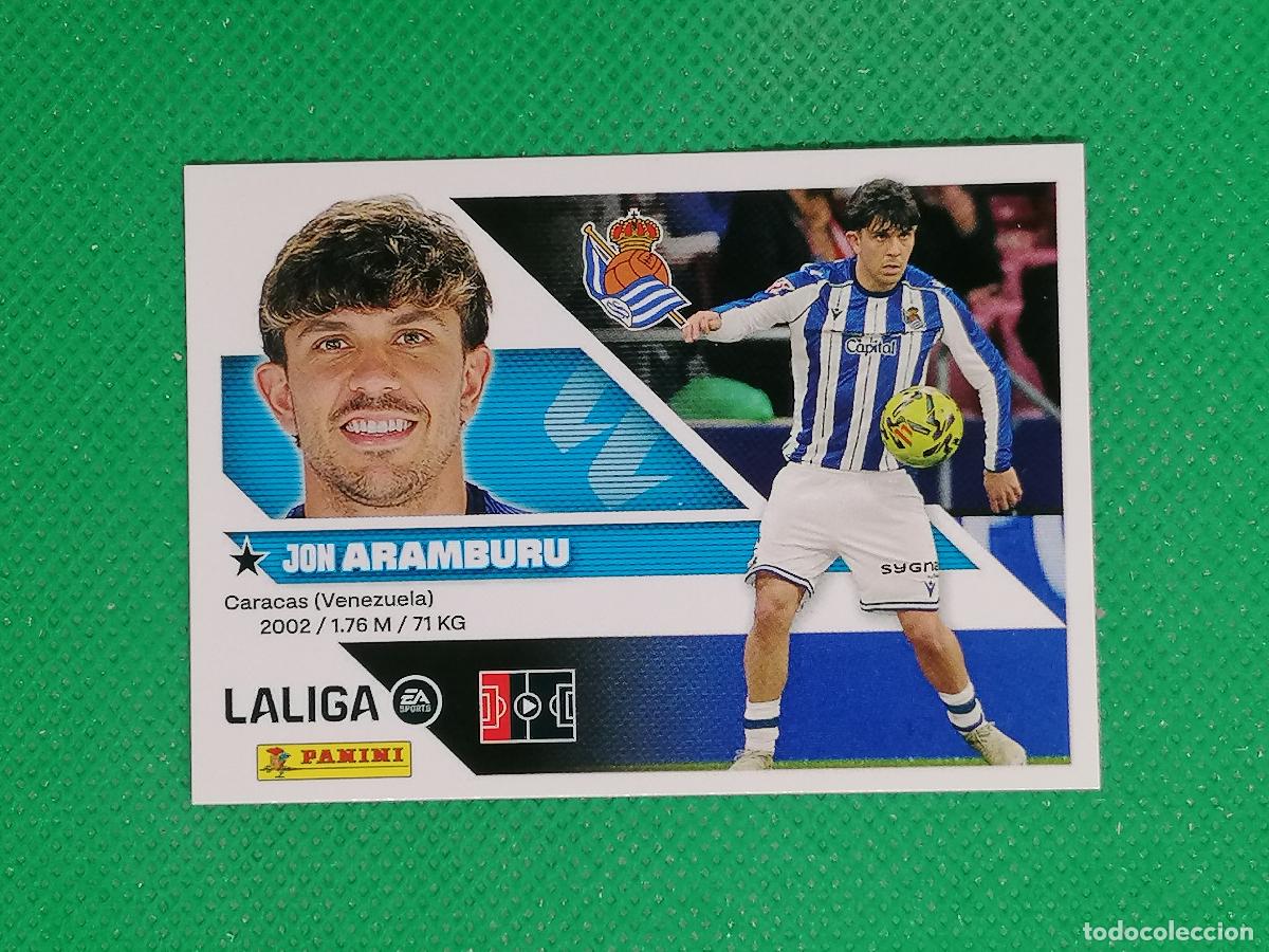 Cromos de Futebol: 5 ARAMBURU REAL SOCIEDAD ⚽ PANINI LIGA ESTE 26 27 2026 2027 ⚽