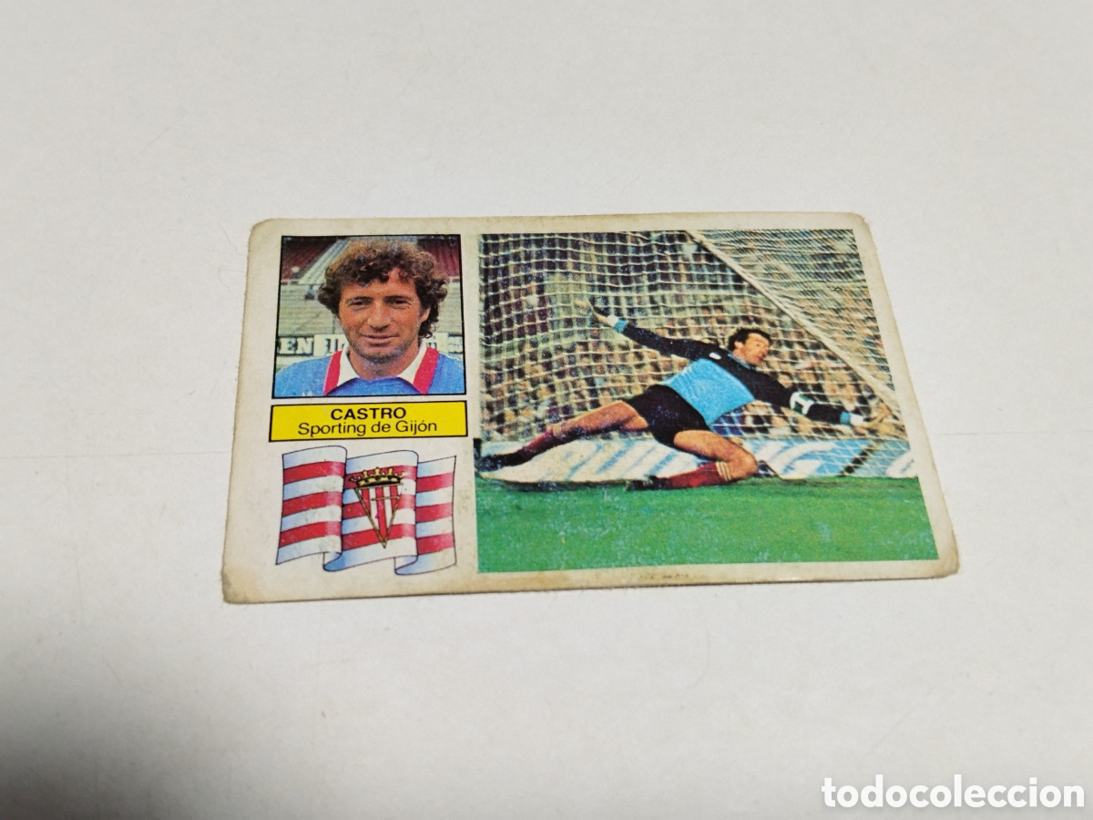 Cromos de Futebol: Cromo Futbol Liga 82/82 , Ediciones ESTE , Castro