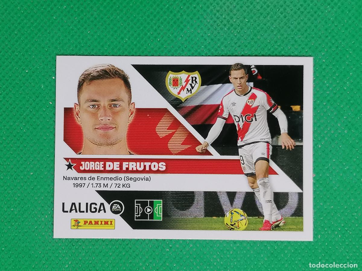 Cromos de f&uacute;tbol: 16 DE FRUTOS RAYO VALLECANO ⚽ PANINI LIGA ESTE 26 27 2026 2027 ⚽