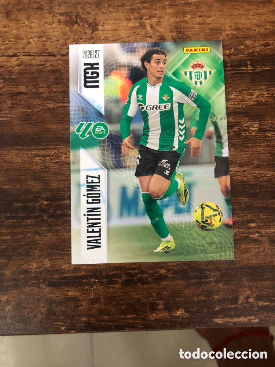 Cromos de f&uacute;tbol: Megacracks 2026 2027 valentin G&oacute;mez 98 Betis