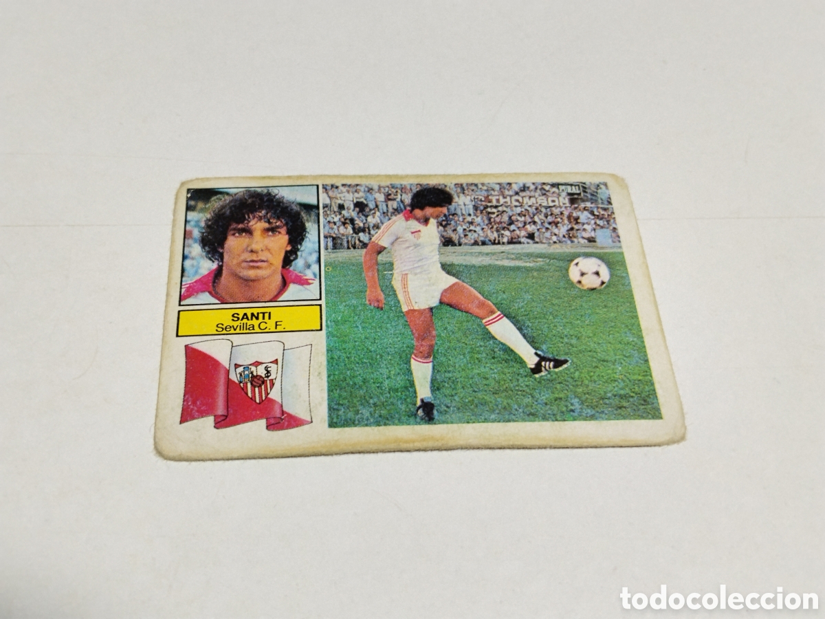 Cromos de f&uacute;tbol: Cromo Futbol Liga 82/82 , Ediciones ESTE , Santi , Riera de Casa Toda
