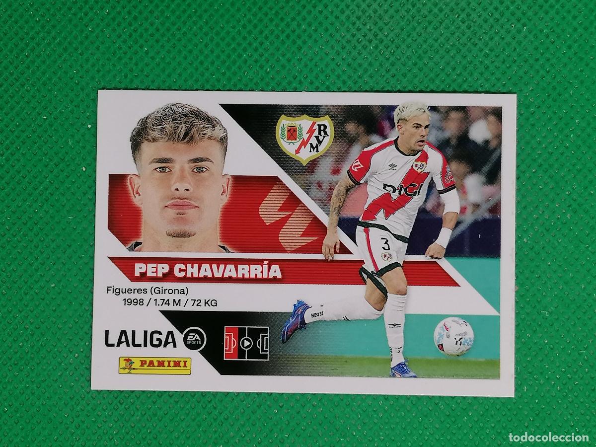 Cromos de f&uacute;tbol: 10 PEP CHAVARRIA RAYO VALLECANO ⚽ PANINI LIGA ESTE 26 27 2026 2027 ⚽