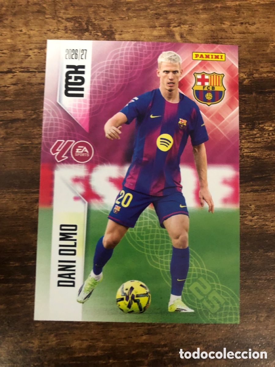 Cromos de f&uacute;tbol: Megacracks 2026 2027 Dani olmo 87 Barcelona