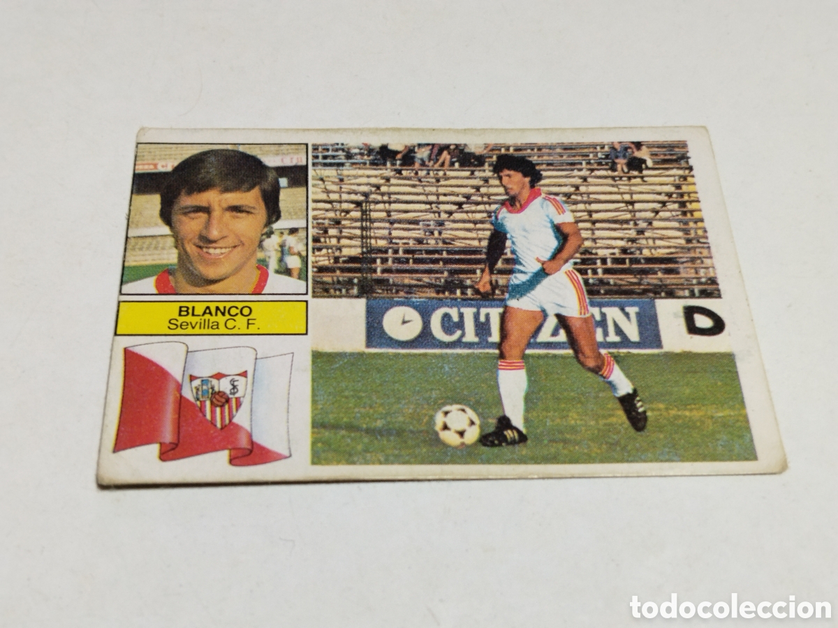 Cromos de f&uacute;tbol: Cromo Futbol Liga 82/82 , Ediciones ESTE , Blanco