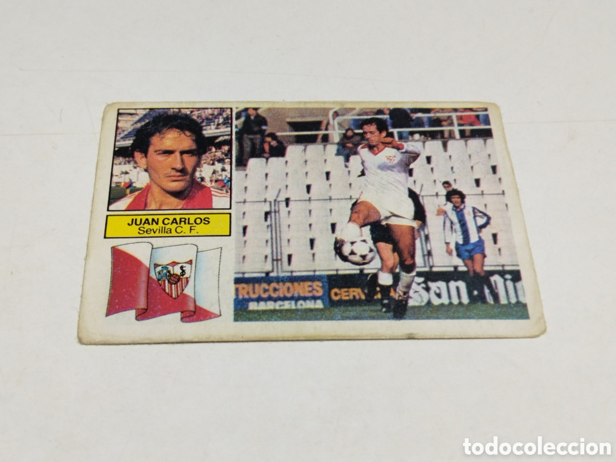 Cromos de f&uacute;tbol: Cromo Futbol Liga 82/82 , Ediciones ESTE , Juan Carlos