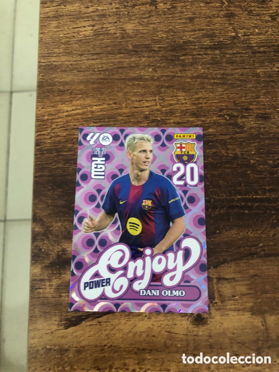 Cromos de f&uacute;tbol: Megacracks 2026 2027 enjoy Dani olmo 381 p Barcelona