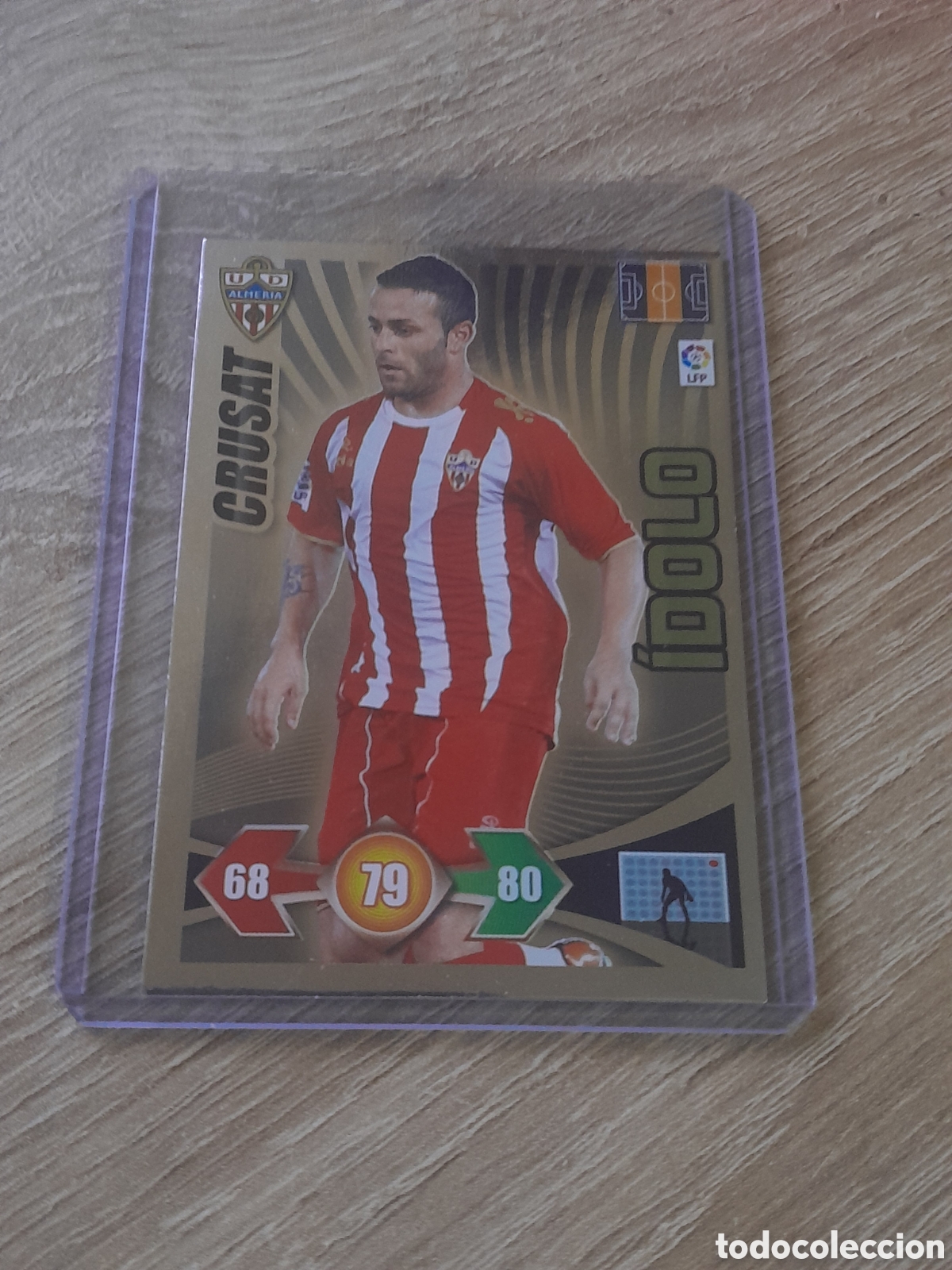 Figurine di Calcio: liga adrenalyn xl 2009 2010 crusat idolo 2009-10 almeria