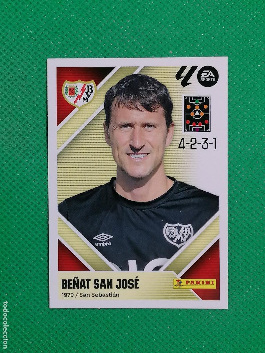 Cromos de f&uacute;tbol: 2 BE&Ntilde;AT SAN JOSE RAYO VALLECANO ⚽ PANINI LIGA ESTE 26 27 2026 2027 ⚽