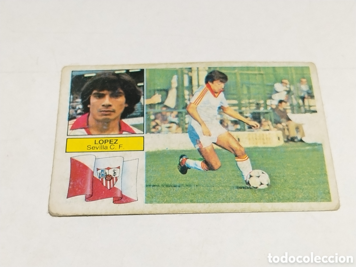Figurine di Calcio: Cromo Futbol Liga 82/82 , Ediciones ESTE , Lopez