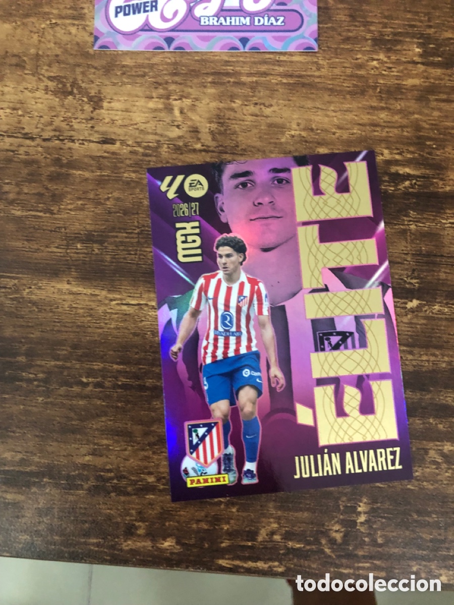 Figurine di Calcio: Megacracks 2026 2027 elite Juli&aacute;n &Aacute;lvarez 8 at Madrid