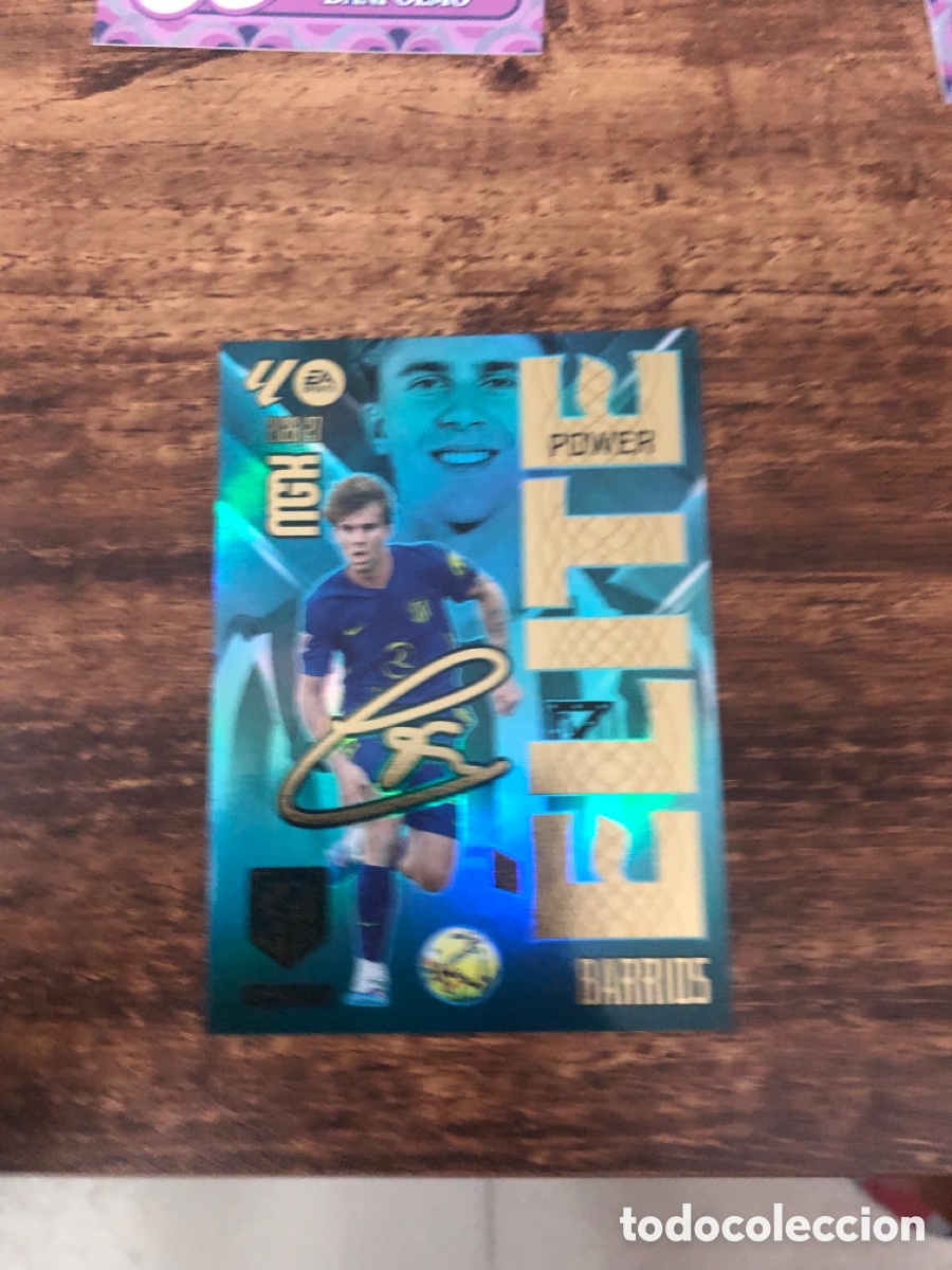 Cromos de Futebol: Megacracks 2026 2027 elite power firmado barrios ip at Madrid